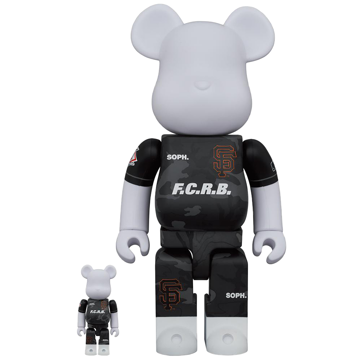 BE@RBRICK F.C.R.B. × MLB 100％ & 400％ (SAN FRANCISCO GIANTS)
