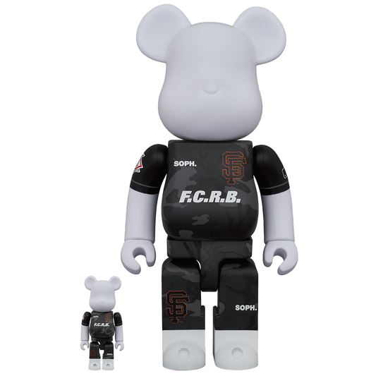 BE@RBRICK F.C.R.B. × MLB 100％ & 400％ (SAN FRANCISCO GIANTS)