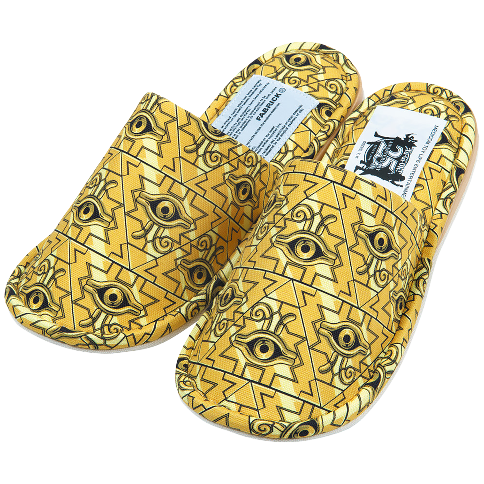 MLE Yu-Gi-Oh Duel Monsters SLIPPERS "Millennium Puzzle"