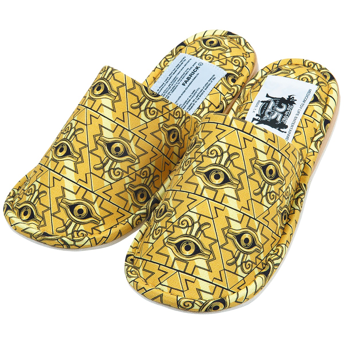 MLE Yu-Gi-Oh Duel Monsters SLIPPERS "Millennium Puzzle"