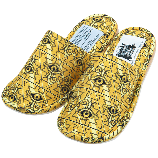 MLE Yu-Gi-Oh Duel Monsters SLIPPERS "Millennium Puzzle"