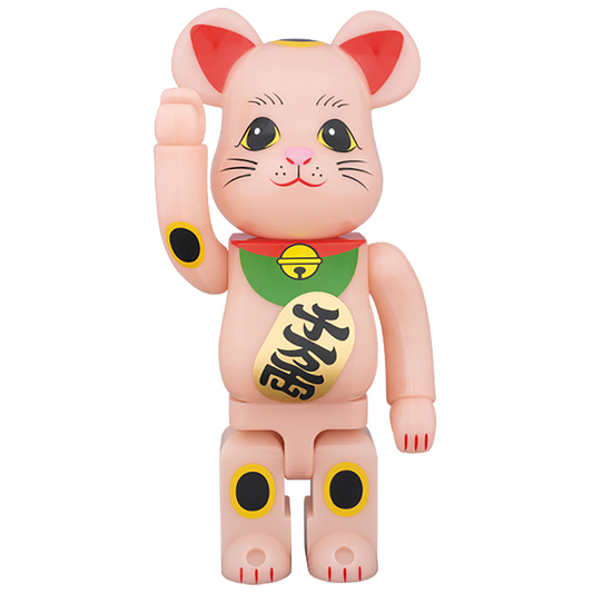 BE@RBRICK 招き猫 赤蓄光 400％