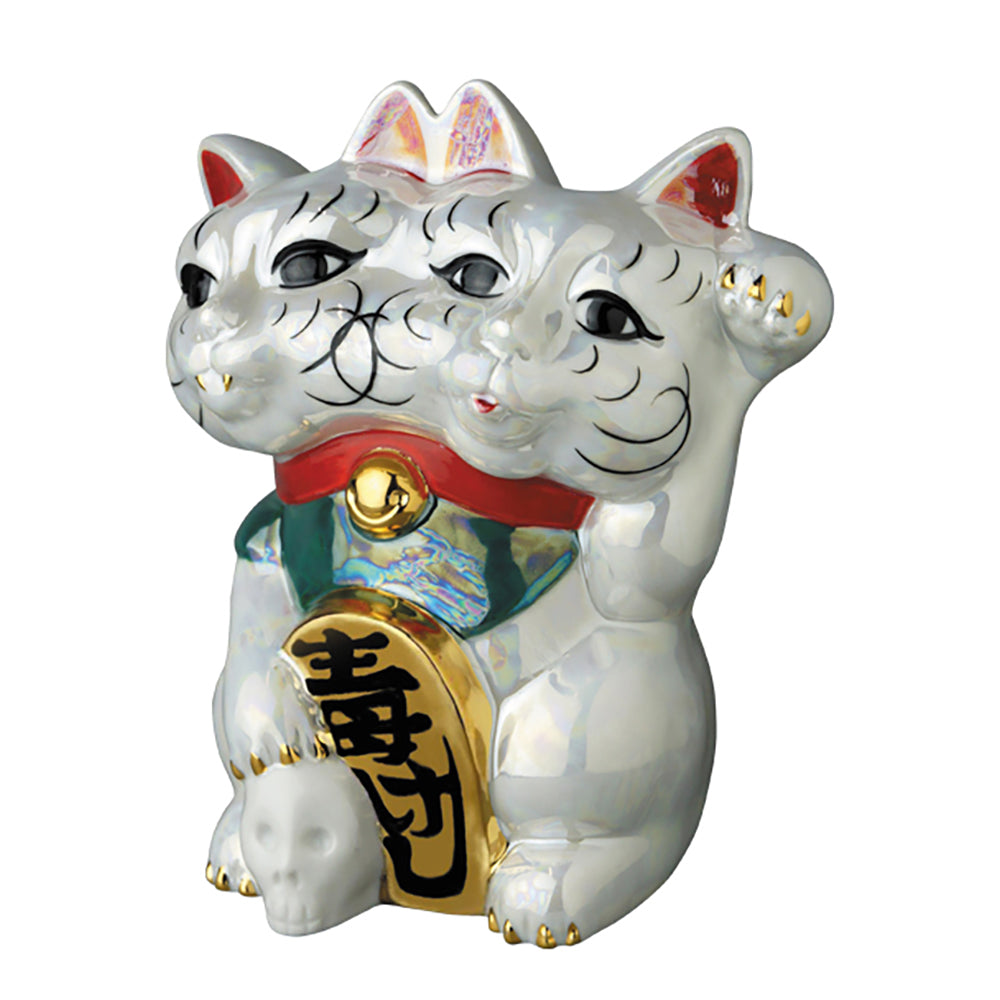 魔よけ猫（ちみどろ齋いづも作)(パール）_1