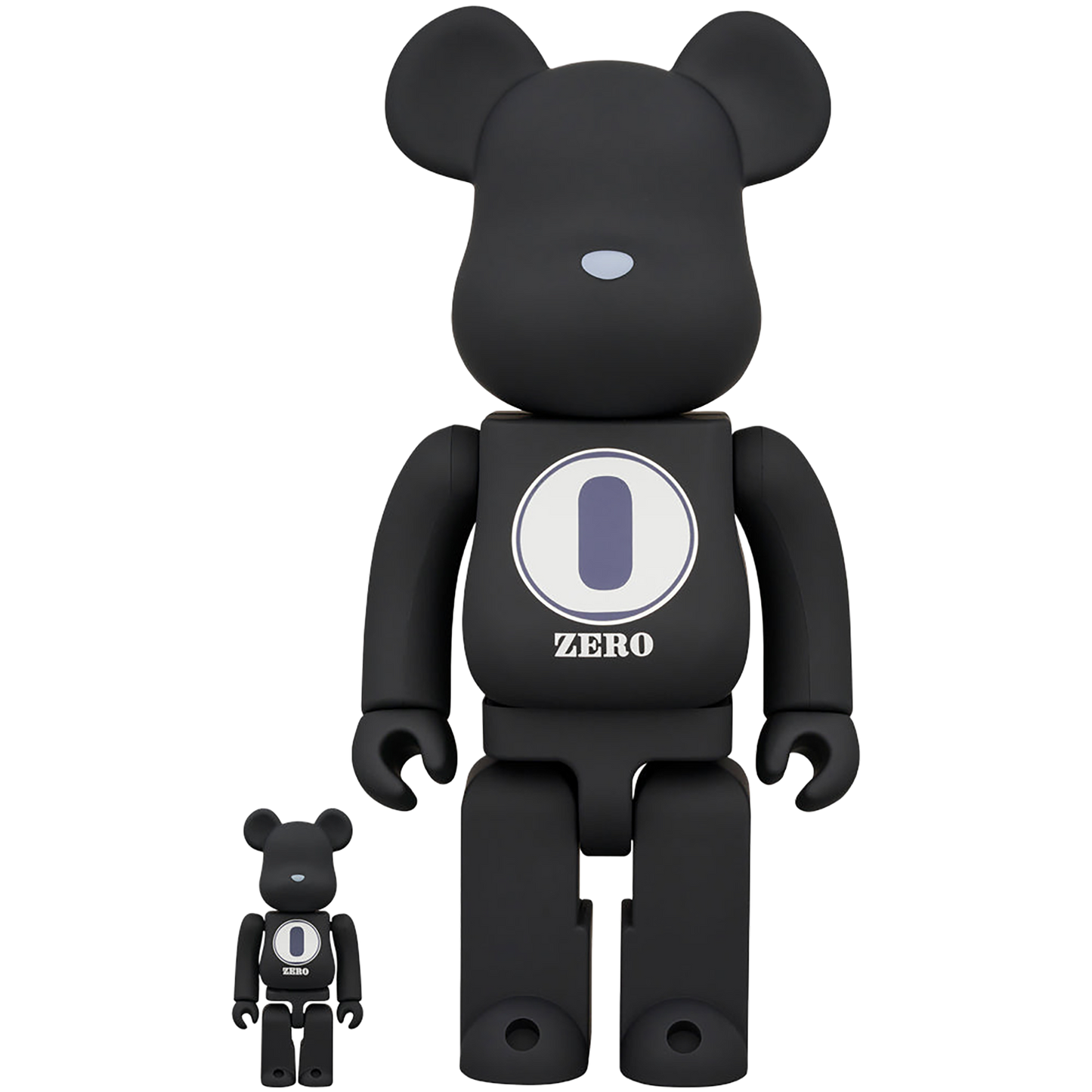 BE@RBRICK ROBERT INDIANA × fragmentdesign 100％ & 400％ BLACK
