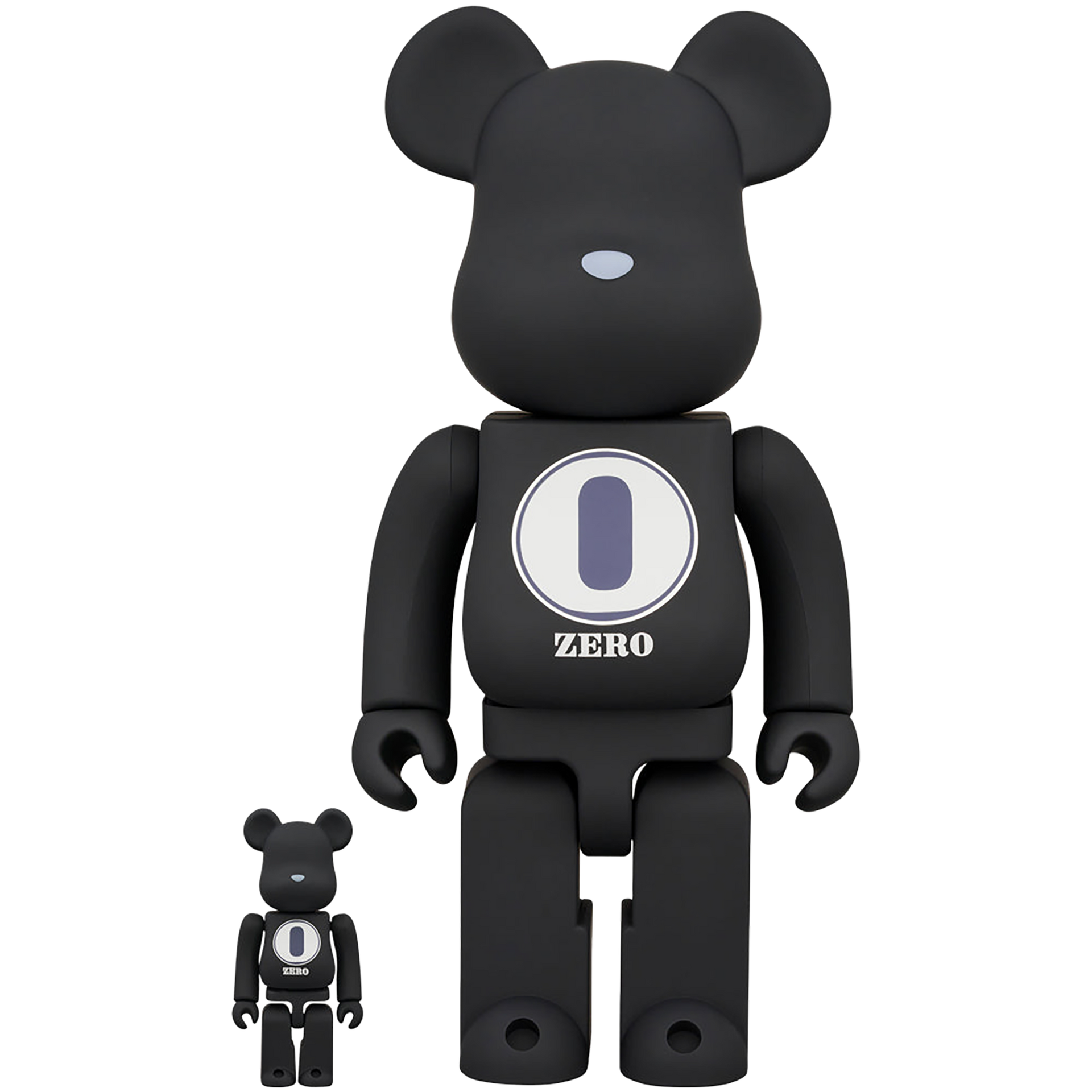 BE@RBRICK ROBERT INDIANA × fragmentdesign 100％ & 400％ BLACK