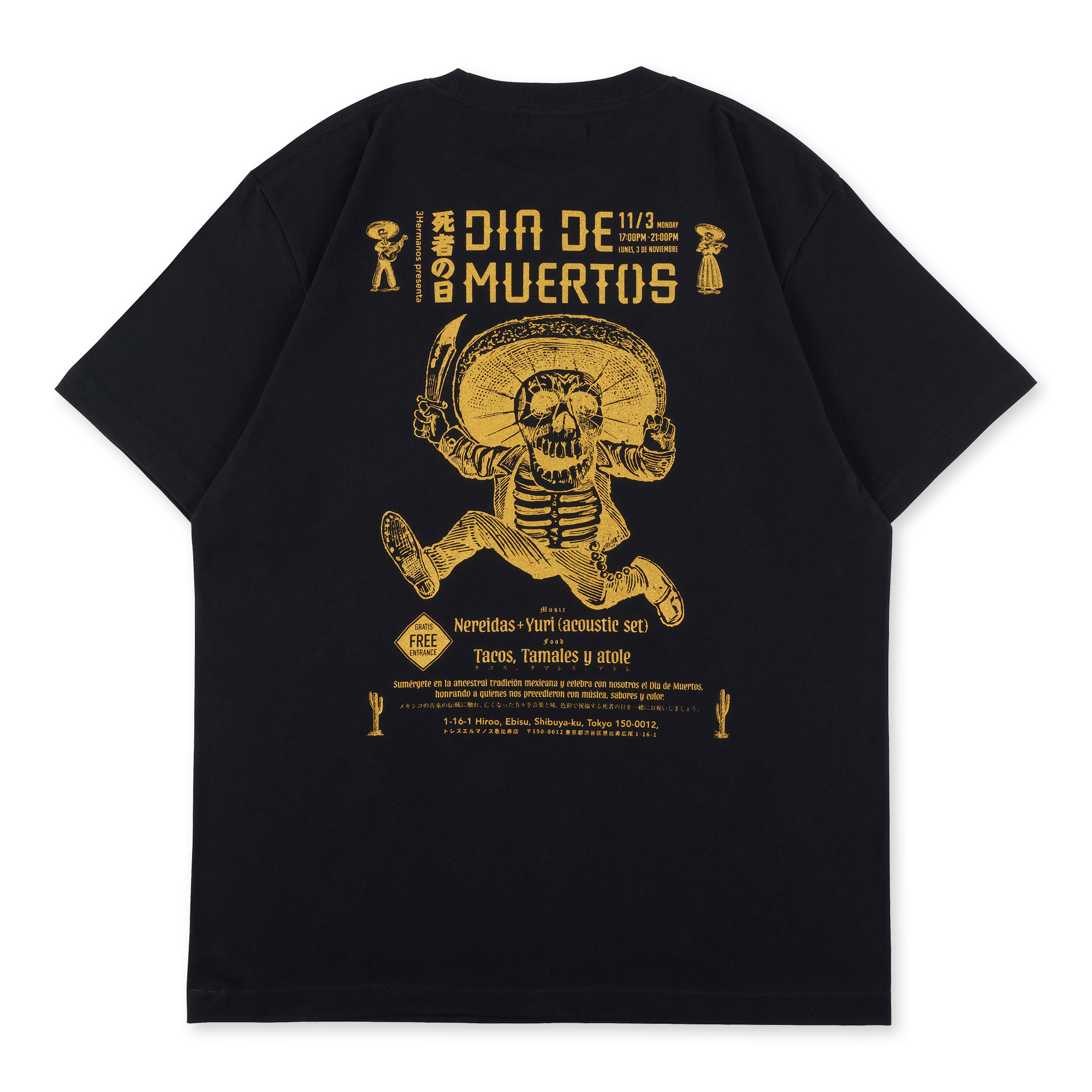MLE × TACOS 3Hermanos T-SHIRT C《2026年11月発売予定》_1