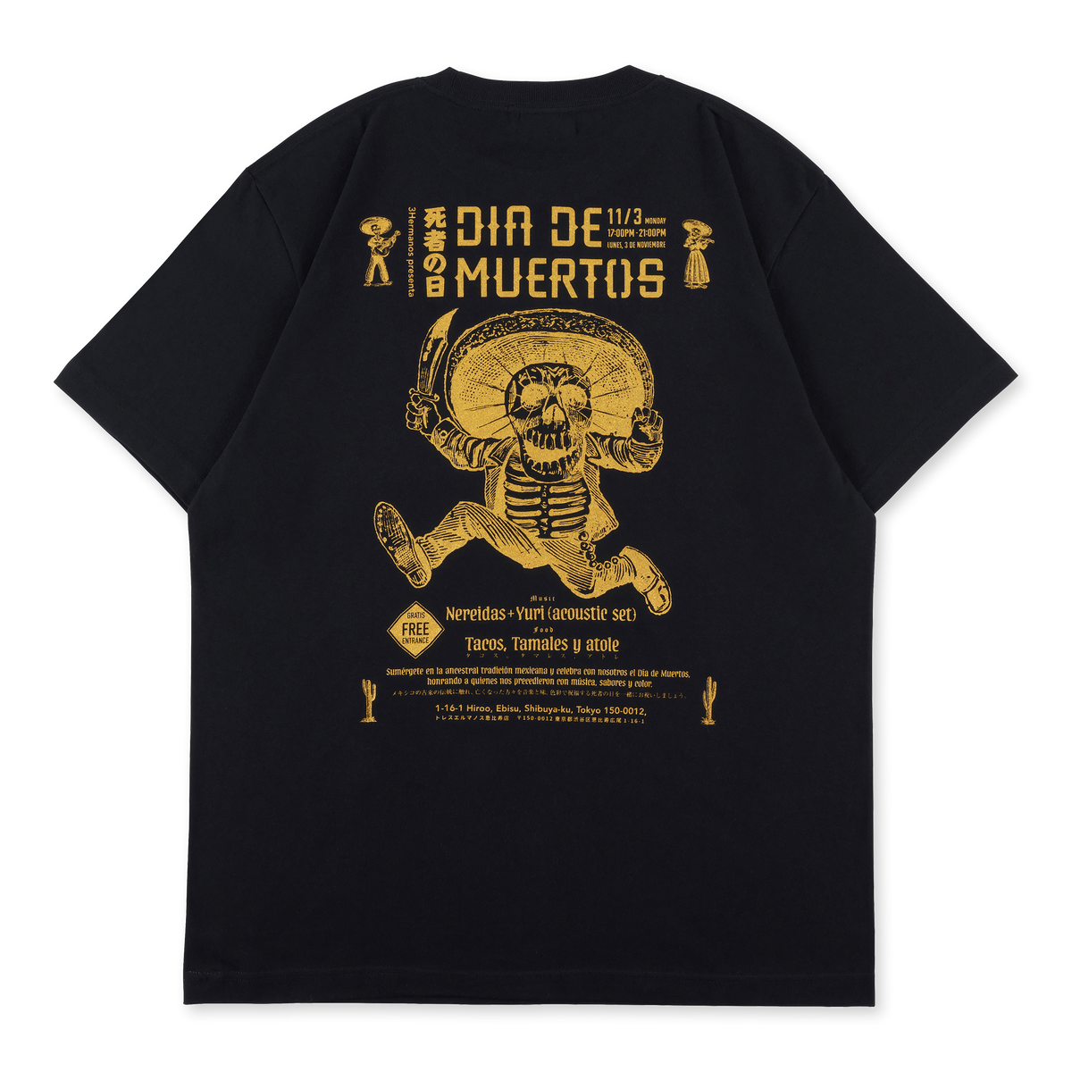 MLE × TACOS 3Hermanos T-SHIRT C《2026年11月発売予定》_1