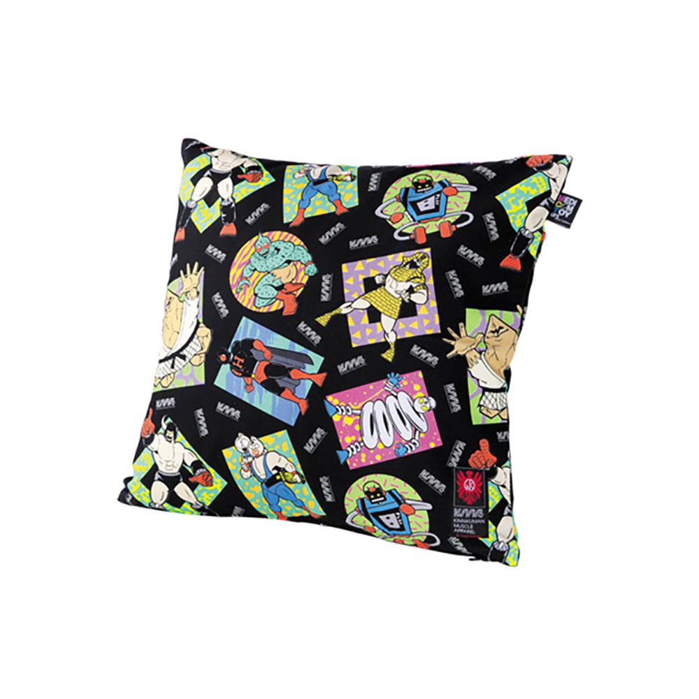 MLE KINNIKUMAN シリーズ KINNIKUMAN CUSHION COVER WHITE/BLACK_2
