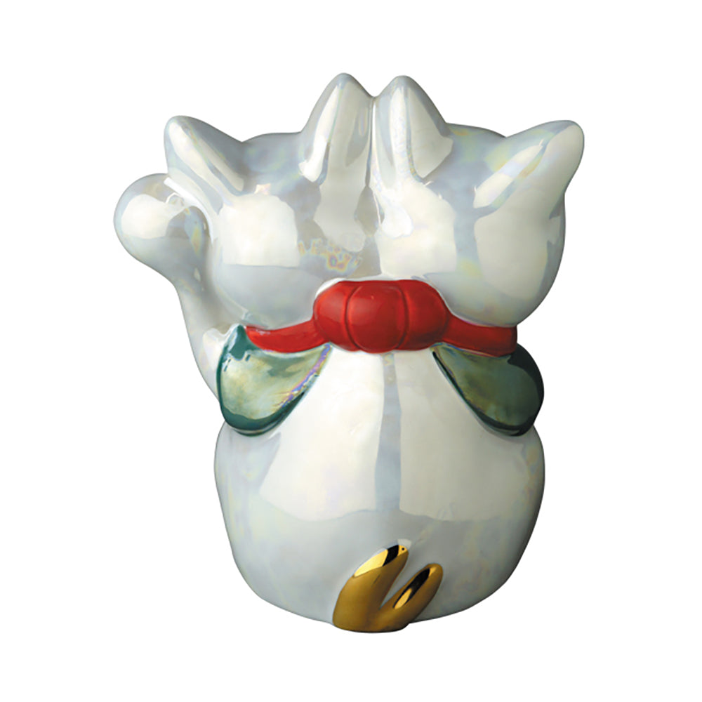 魔よけ猫（ちみどろ齋いづも作)(パール）_2