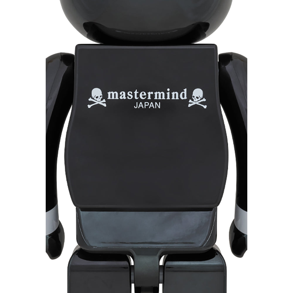 BE@RBRICK mastermind JAPAN BLACK CHROME Ver. 1000％_1