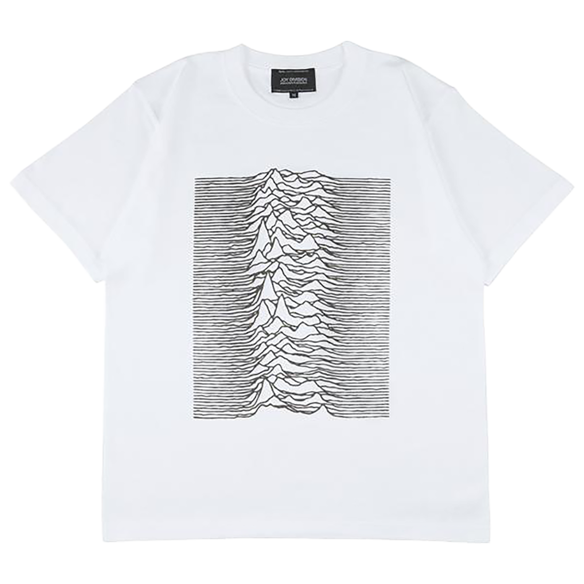 REFLECTIVE PRINT TEE "UNKNOWN PLEASURES" 