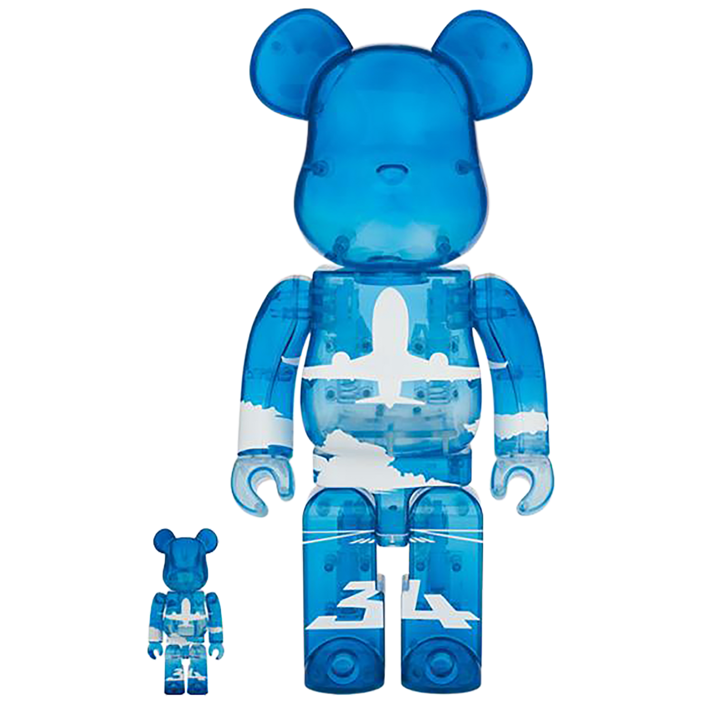 <ANA Original> BE@RBRICK for ANA ANA Blue Sky 100% & 400%