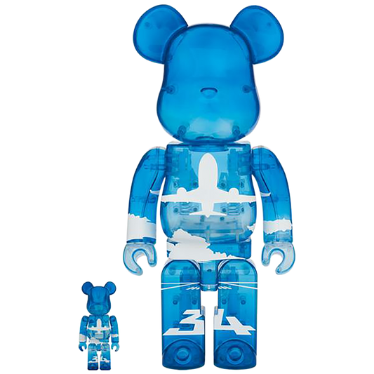 <ANA Original> BE@RBRICK for ANA ANA Blue Sky 100% & 400%