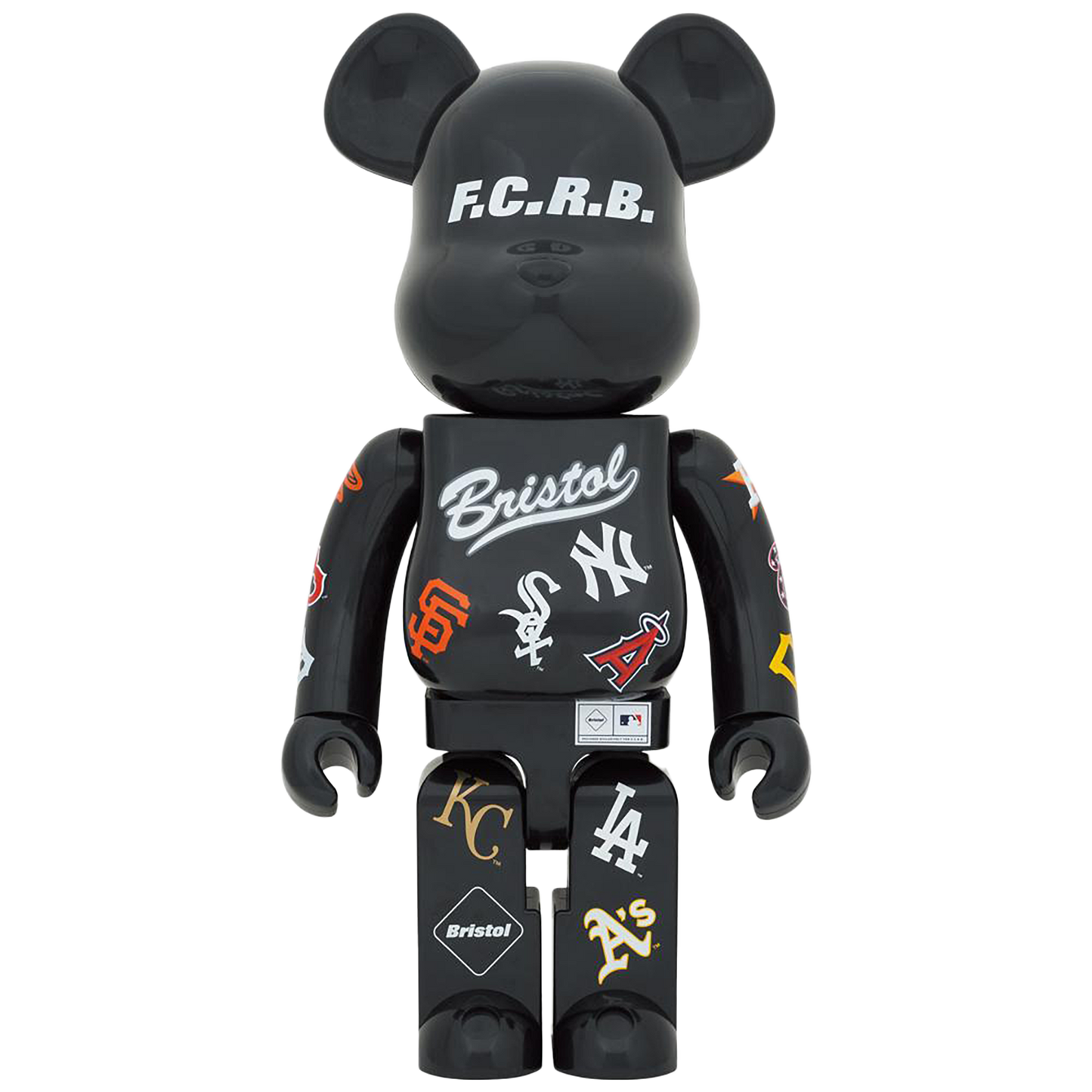 BE@RBRICK F.C.R.B. × MLB 1000％ (ALL TEAM)