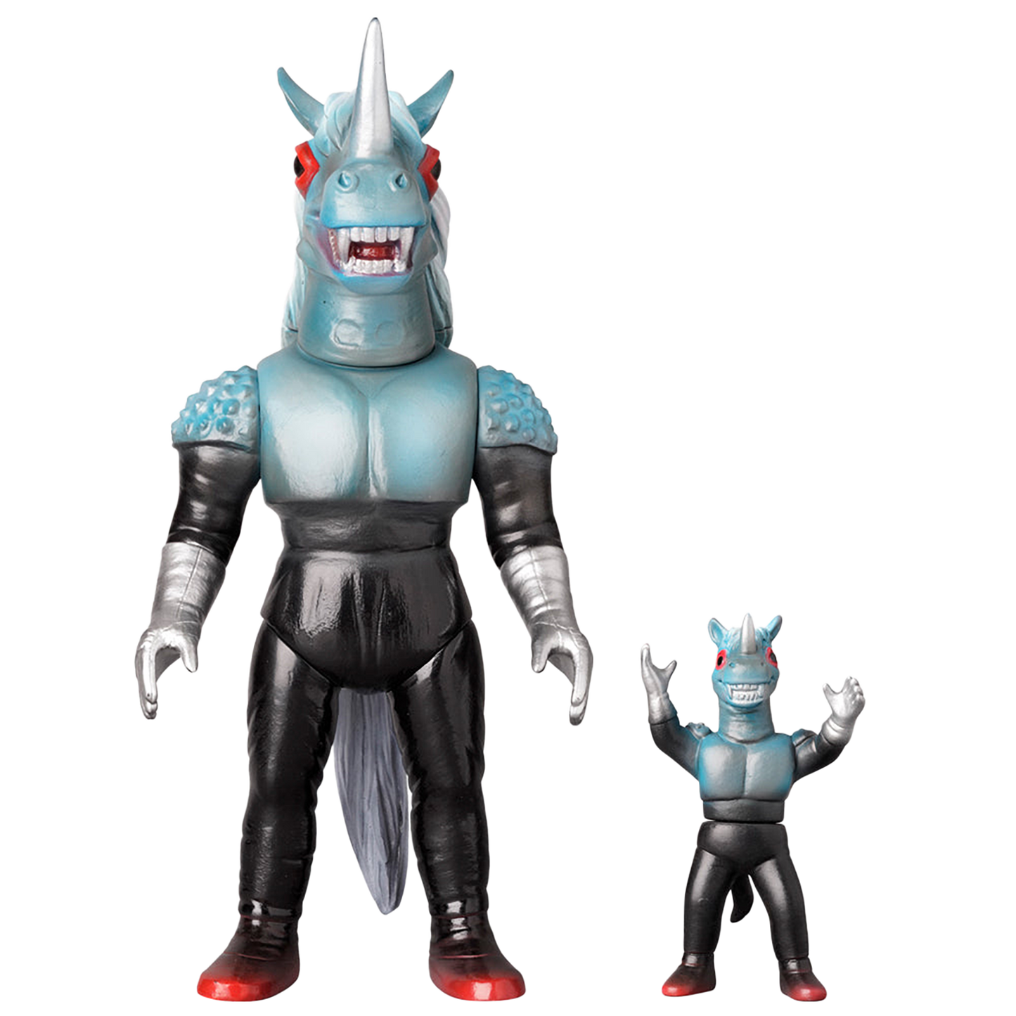 Black Horse(New color)＋Mini Sofubi (from Android Kikaider)《Planned to be shipped in late Oct. 2022 Orders can be placed until July 31st》