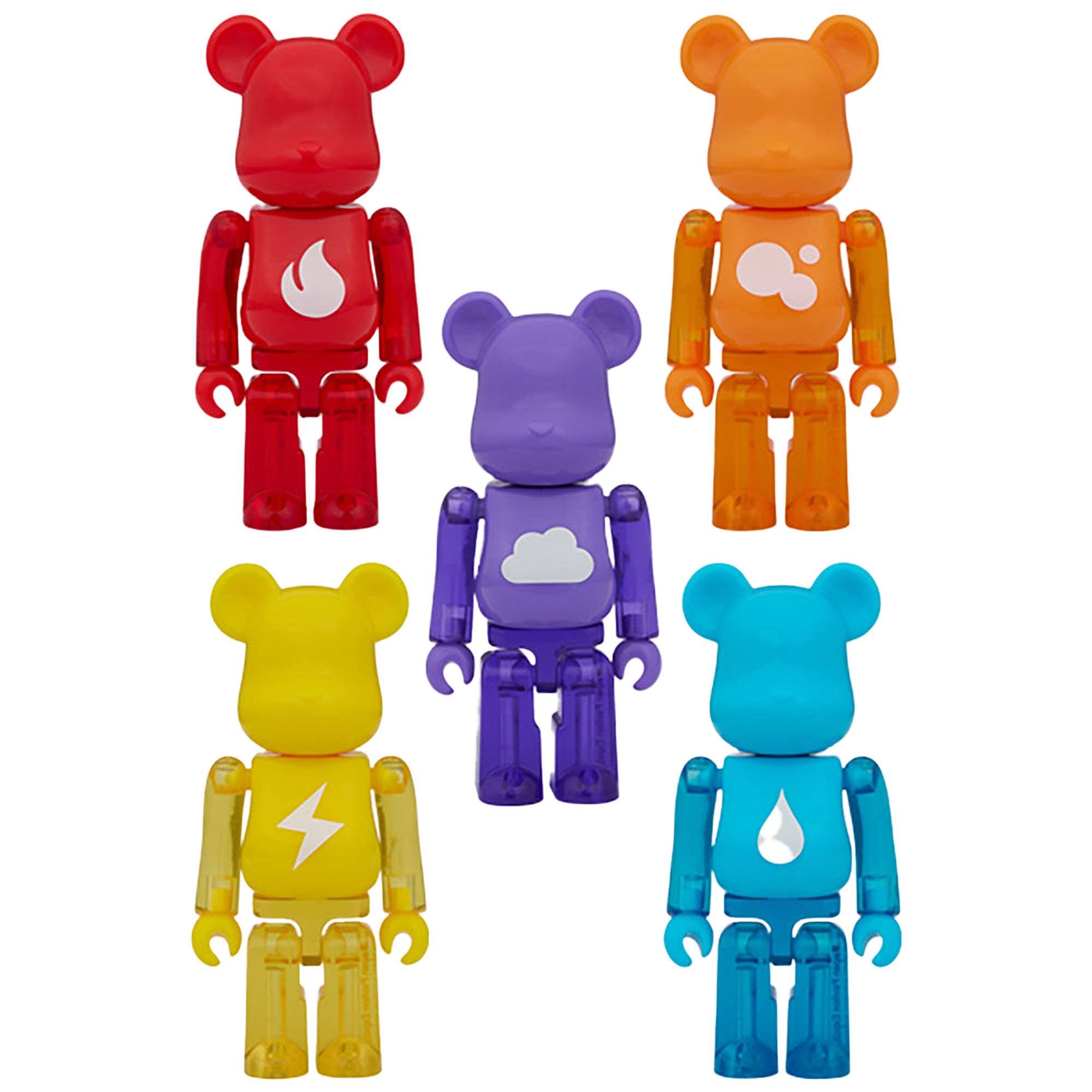 BE@RBRICK 日本館 エレメント 5 PCS SET