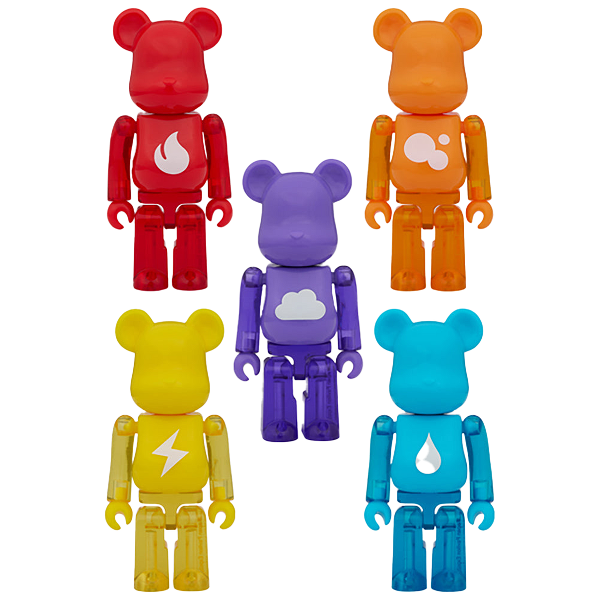 BE@RBRICK 日本館 エレメント 5 PCS SET