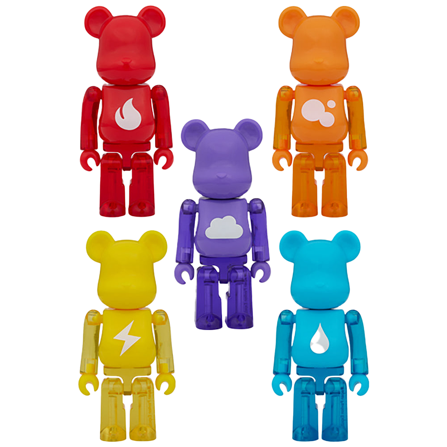 BE@RBRICK 日本館 エレメント 5 PCS SET