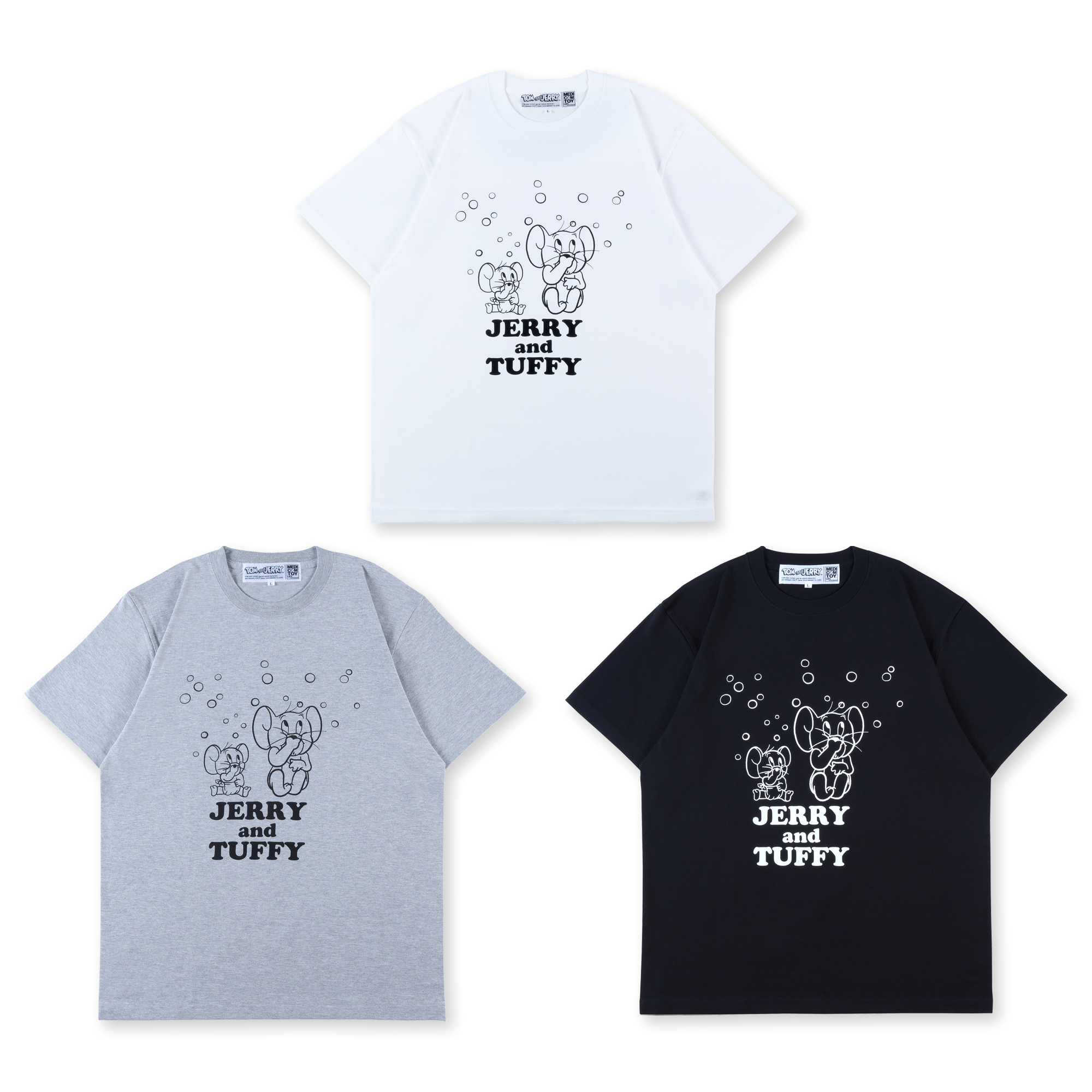 MLE＜TOM and JERRY＞ BUBBLES T-SHIRT《2026年11月発売予定 受注期間は9月6日まで》_0