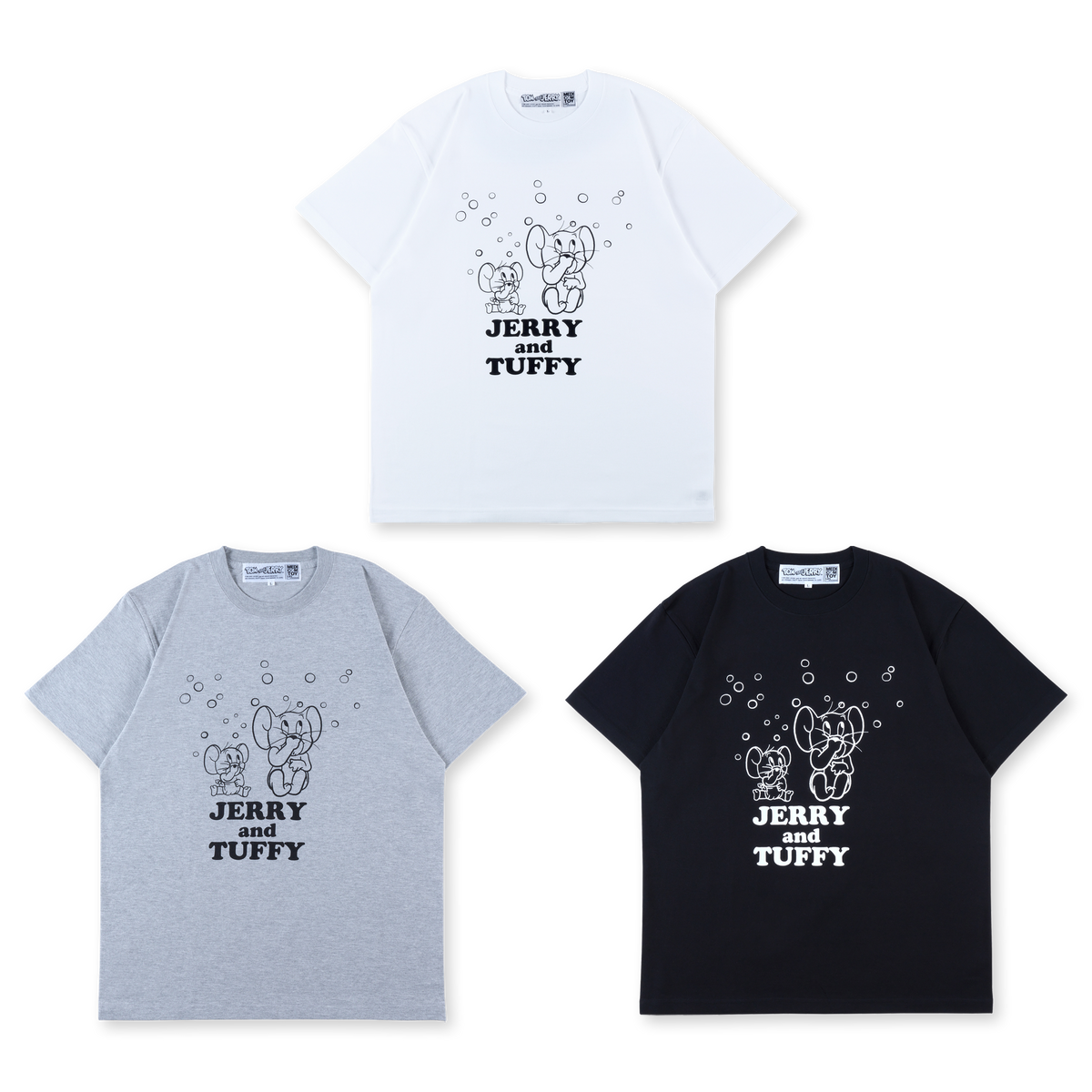 MLE＜TOM and JERRY＞ BUBBLES T-SHIRT《2026年11月発売予定 受注期間は9月6日まで》_0