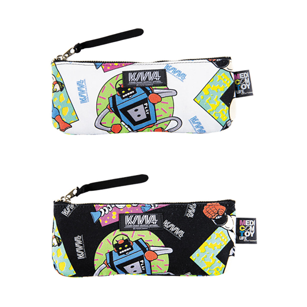 MLE KINNIKUMAN シリーズ KINNIKUMAN PEN CASE WHITE/BLACK_0