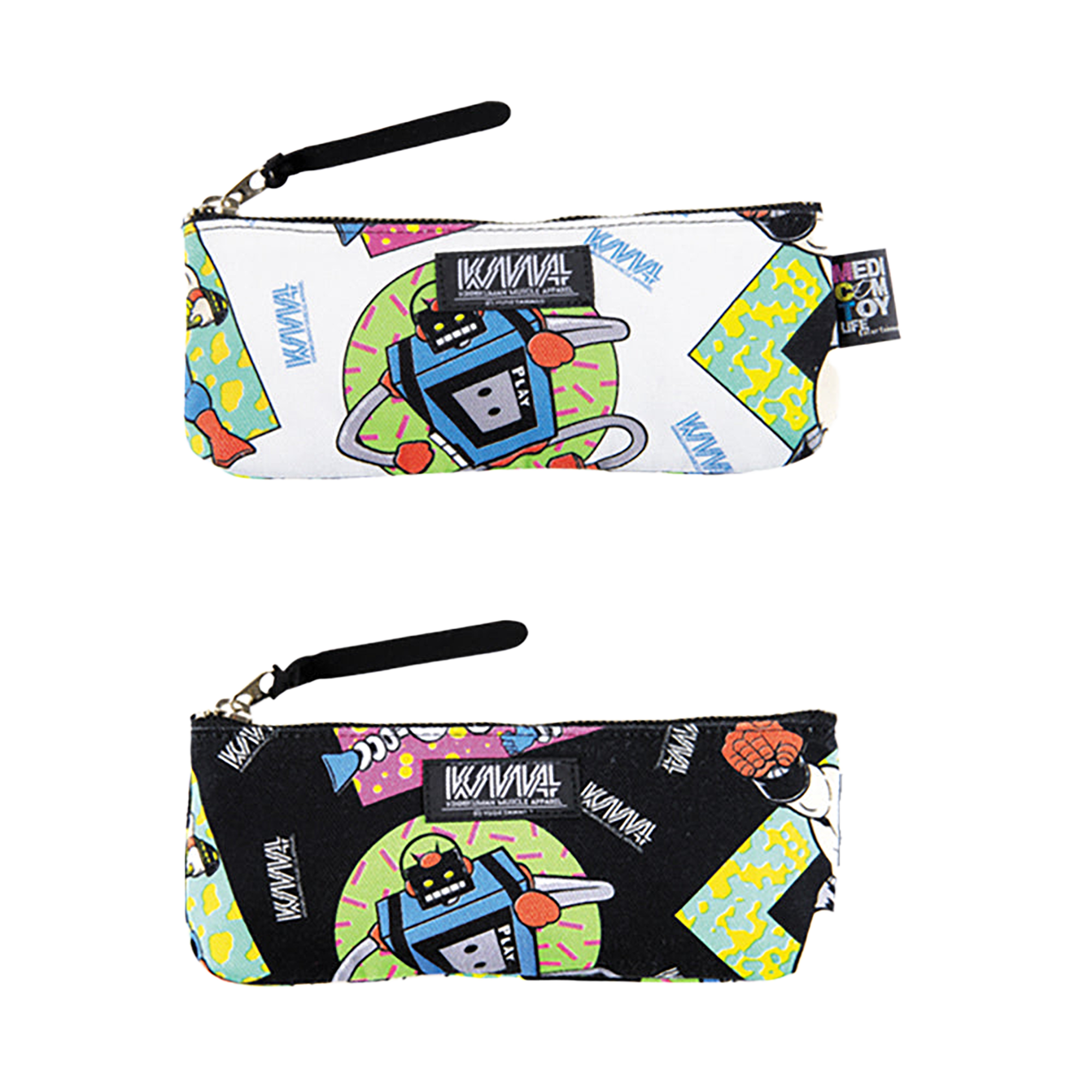 MLE KINNIKUMAN シリーズ KINNIKUMAN PEN CASE WHITE/BLACK