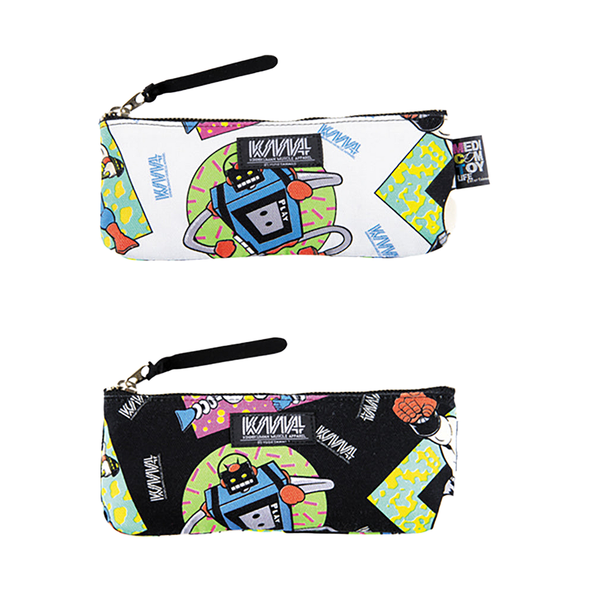 MLE KINNIKUMAN シリーズ KINNIKUMAN PEN CASE WHITE/BLACK
