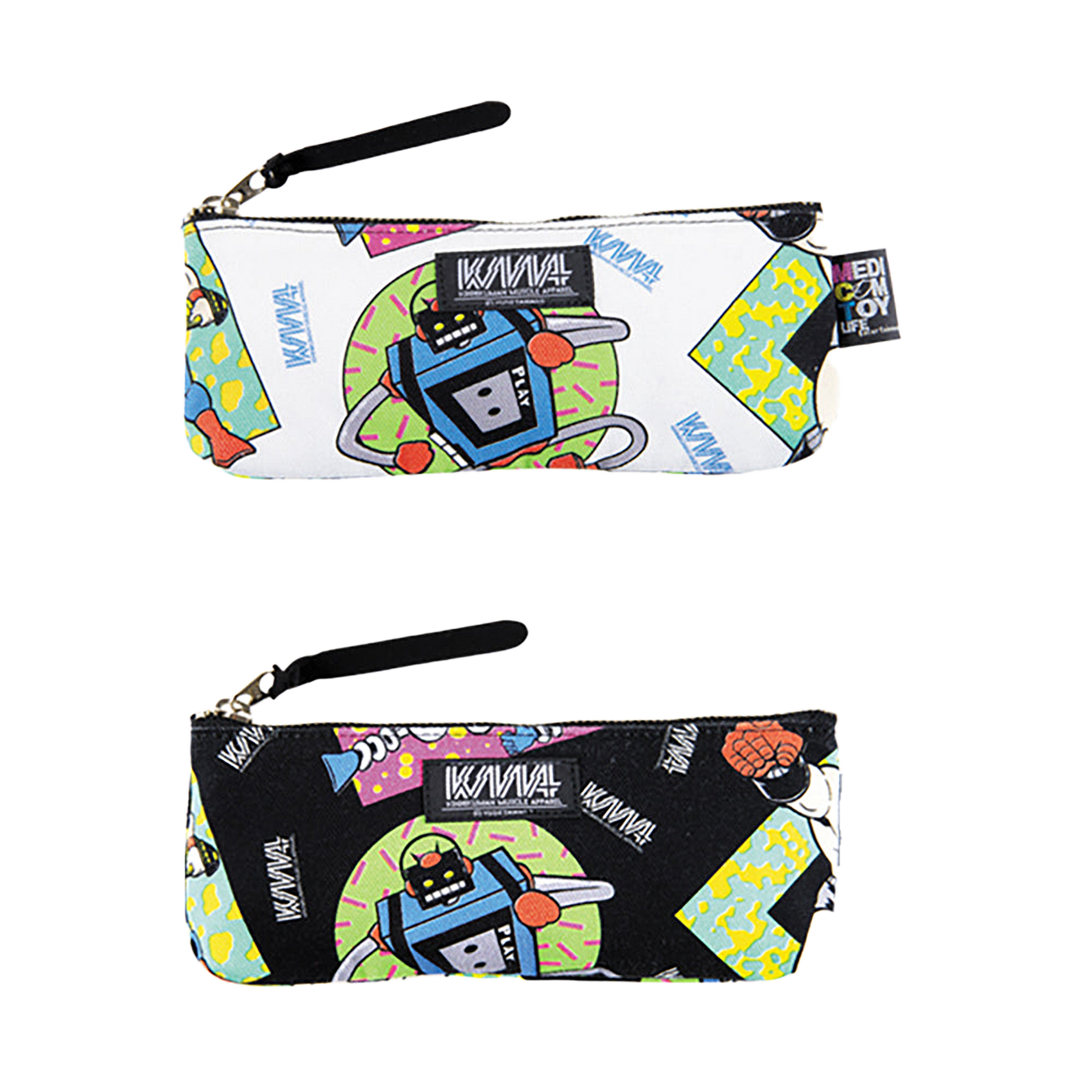 MLE KINNIKUMAN シリーズ KINNIKUMAN PEN CASE WHITE/BLACK