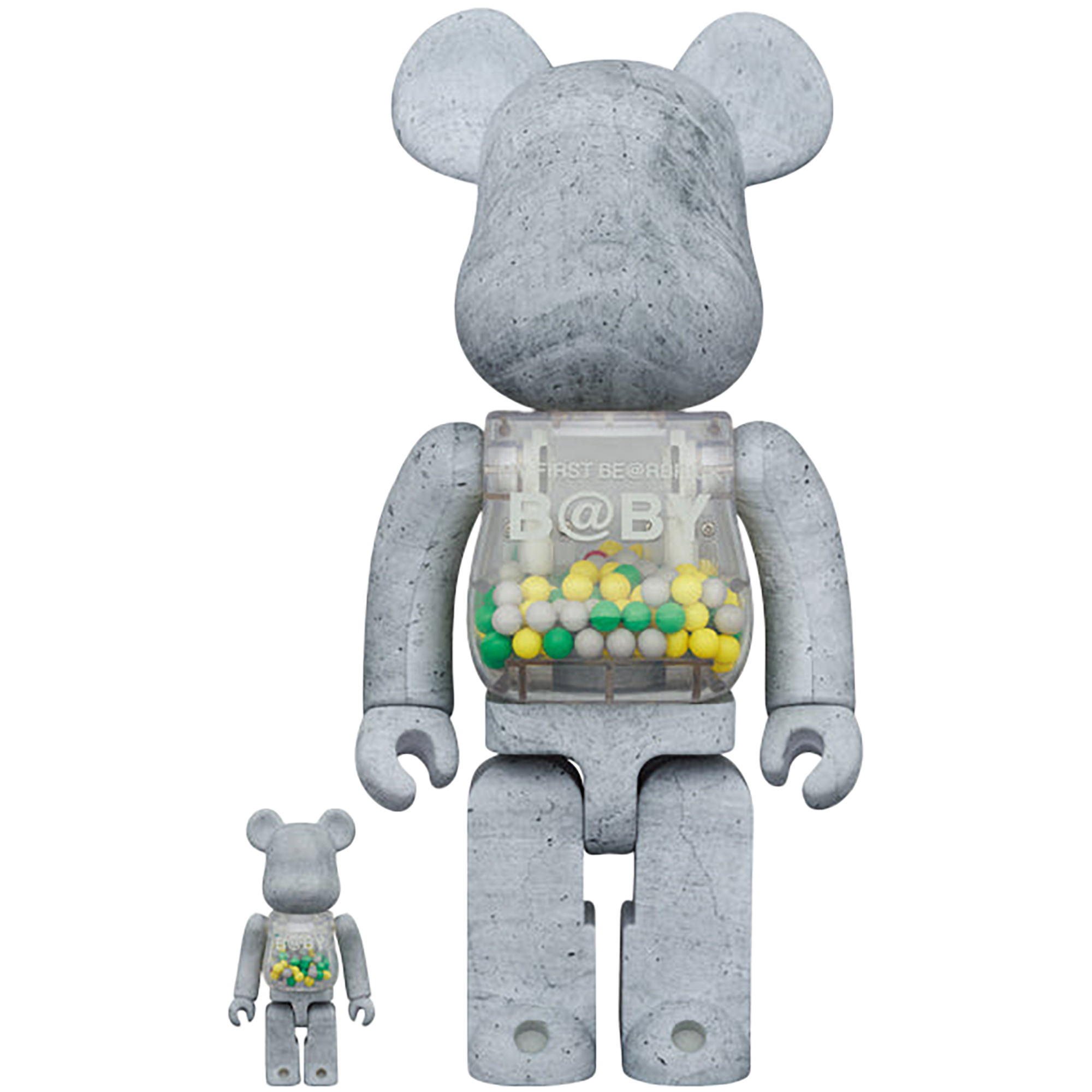 MY FIRST BE@RBRICK “CONCRETE” 100％ & 400％