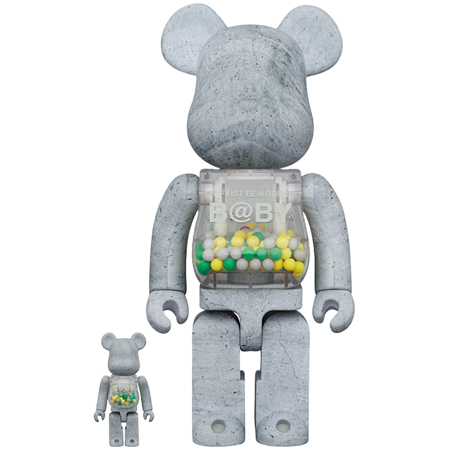 MY FIRST BE@RBRICK “CONCRETE” 100％ & 400％