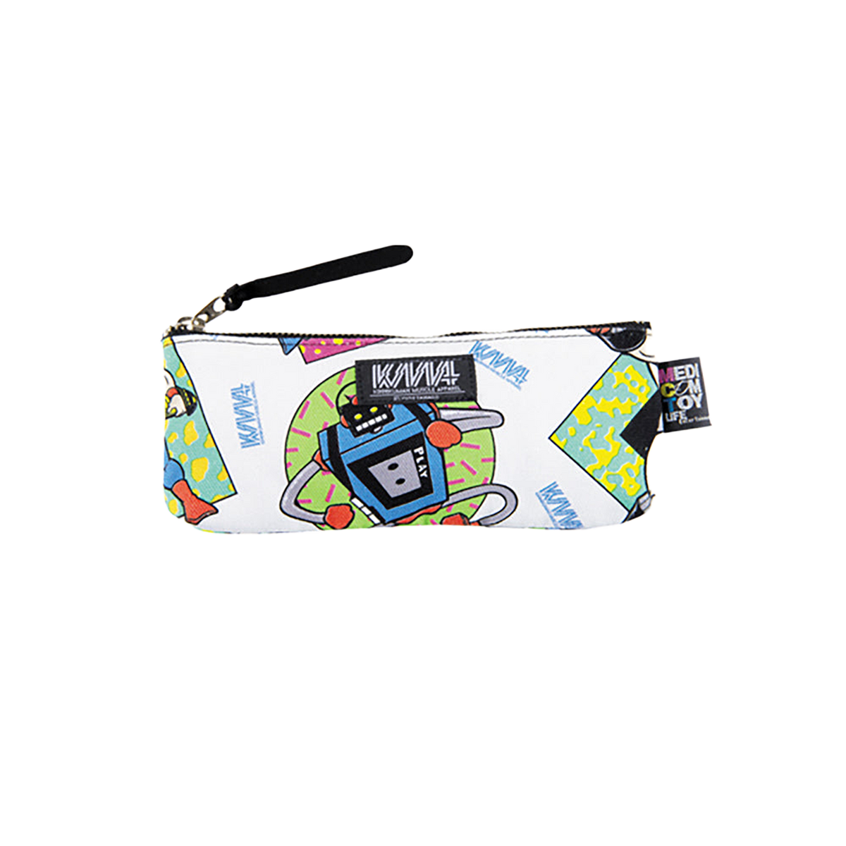 MLE KINNIKUMAN シリーズ KINNIKUMAN PEN CASE WHITE/BLACK