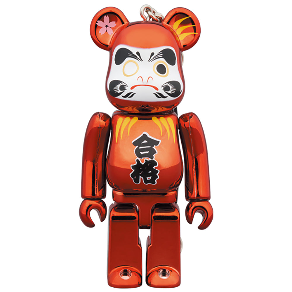 BE@RBRICK 達磨 合格 赤メッキ 100％_0