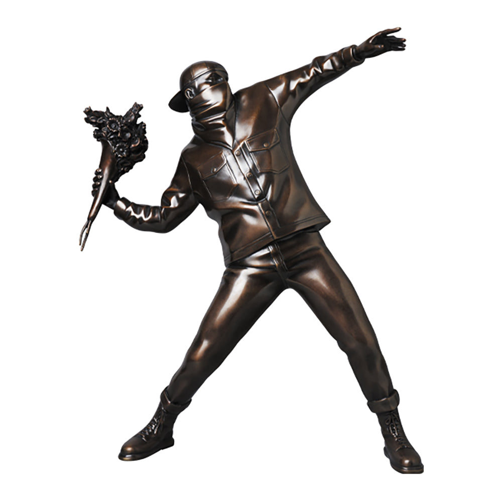FLOWER BOMBER BRONZE STATUE_0