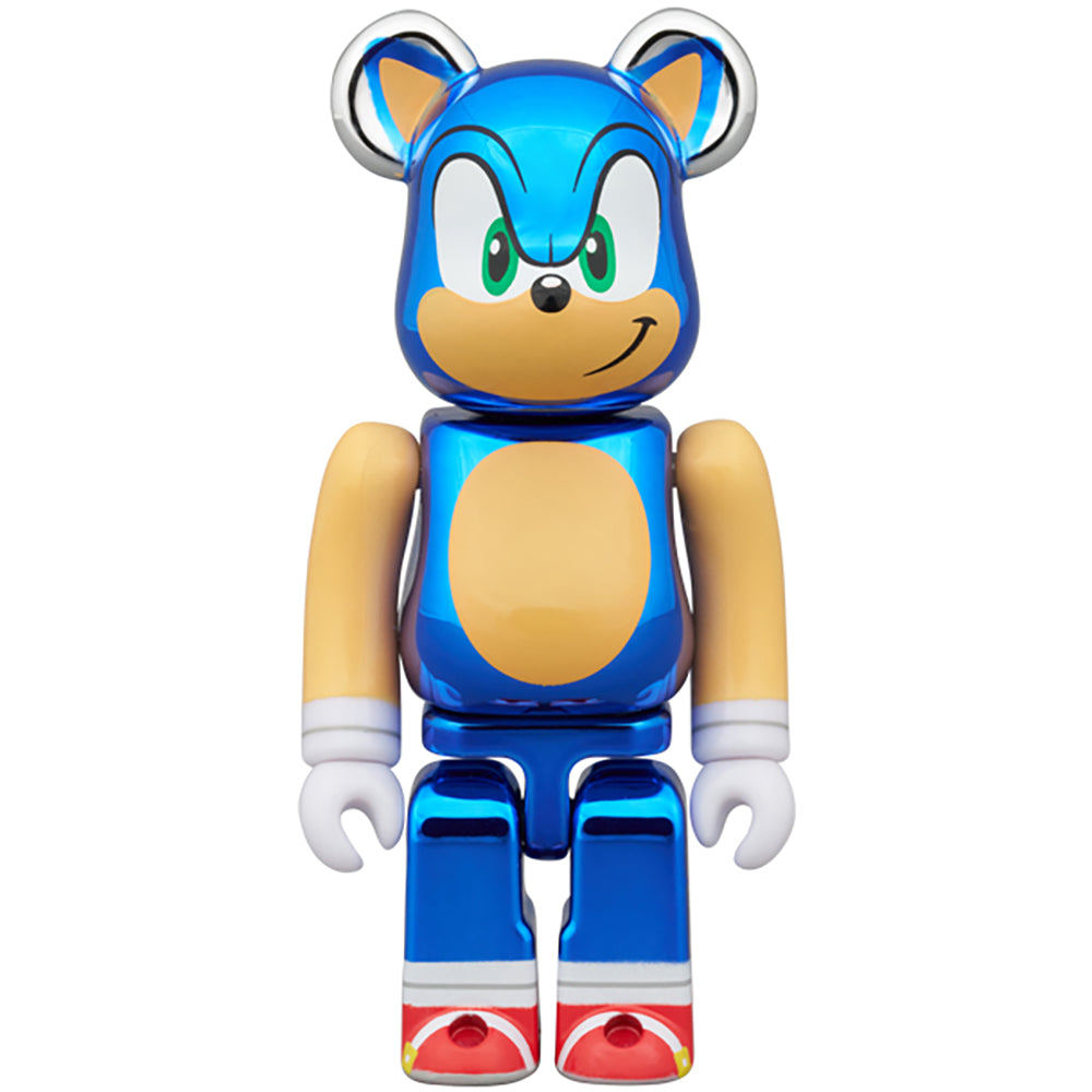 BE@RBRICK SONIC THE HEDGEHOG CHROME Ver. 100％ & 400％_1