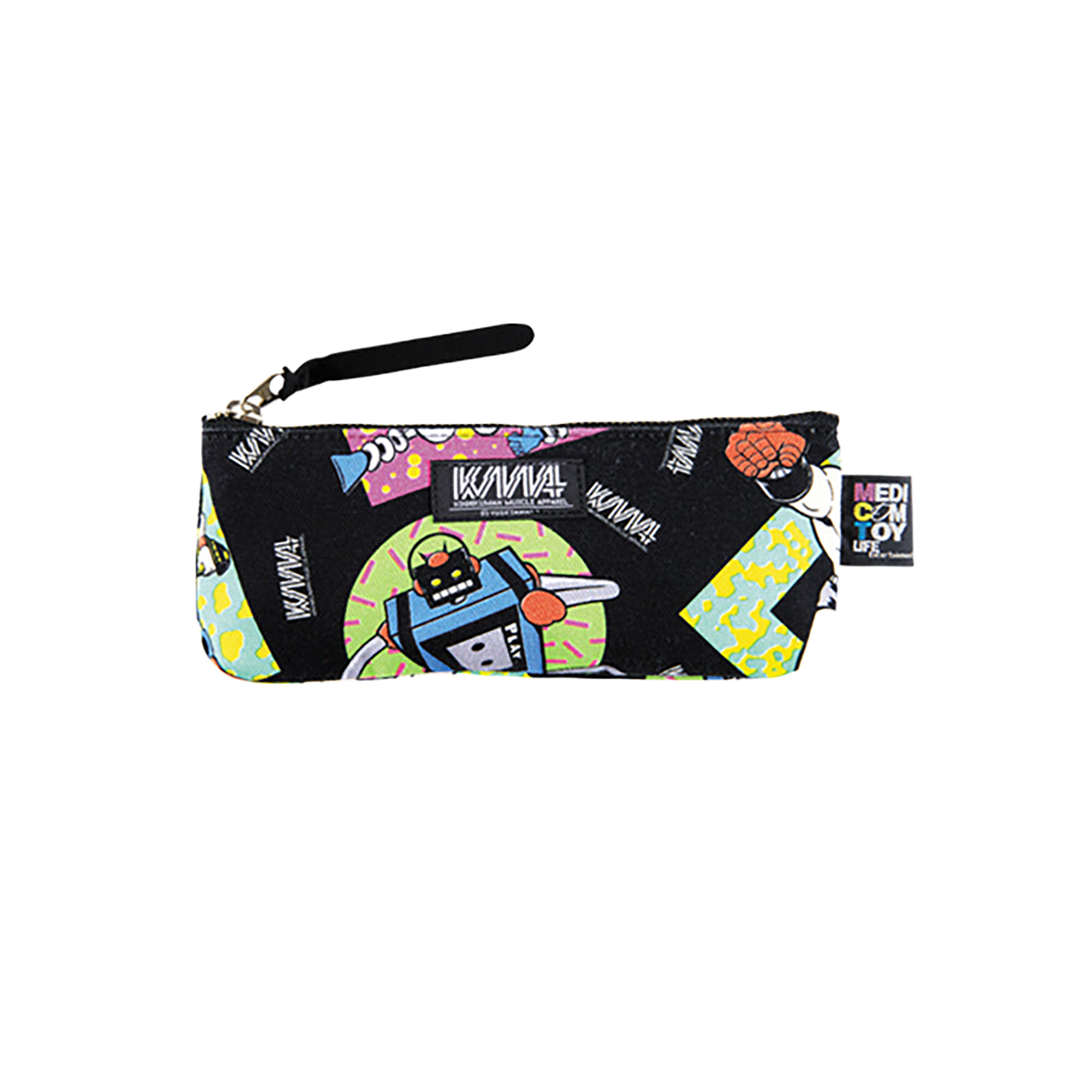 MLE KINNIKUMAN シリーズ KINNIKUMAN PEN CASE WHITE/BLACK