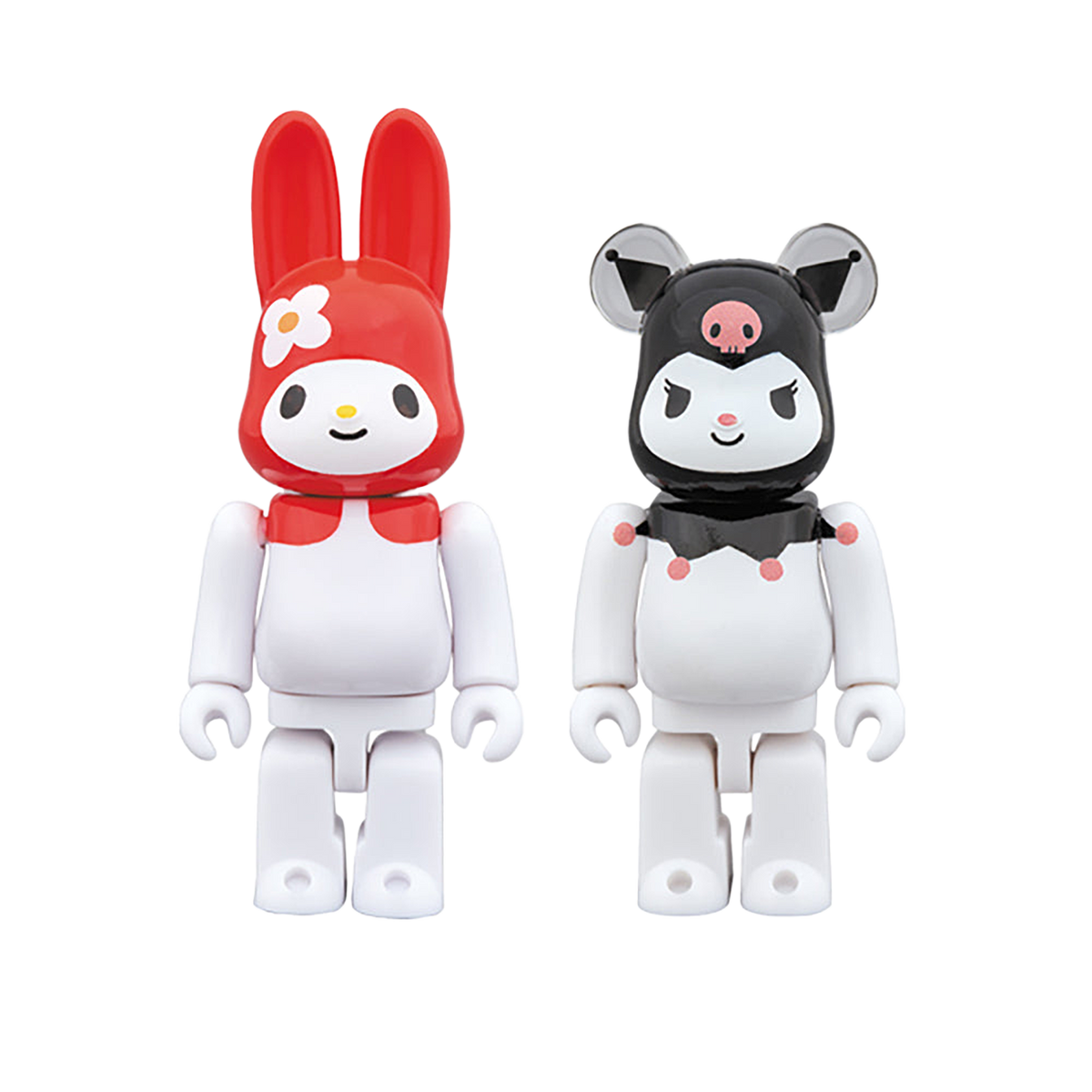 R@BBRICK MY MELODY(赤メロ Ver.) & BE@RBRICK クロミ 100％ 2 PACK