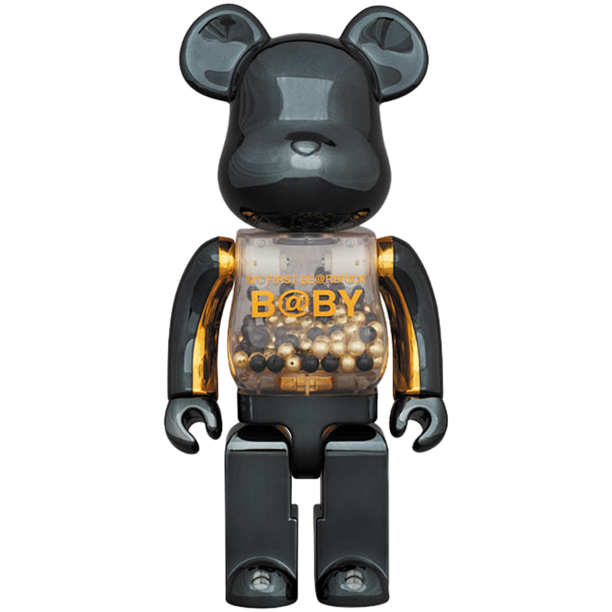 MY FIRST BE@RBRICK INNERSECT BLACK & GOLD Ver. 100% & 400%