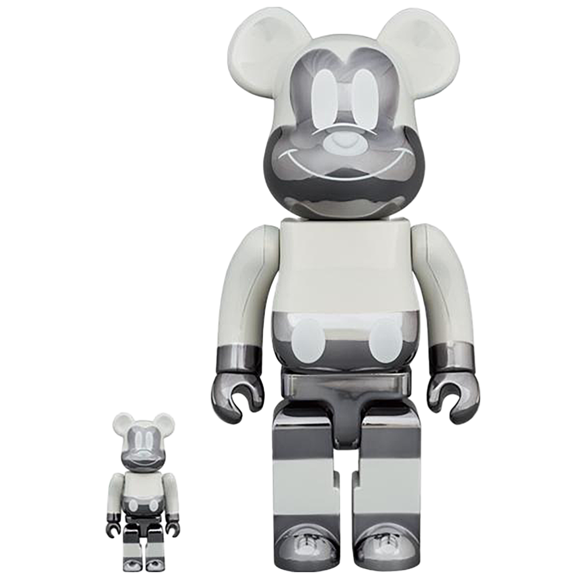 BE@RBRICK fragmentdesign MICKEY MOUSE REVERSE Ver.100% & 400%