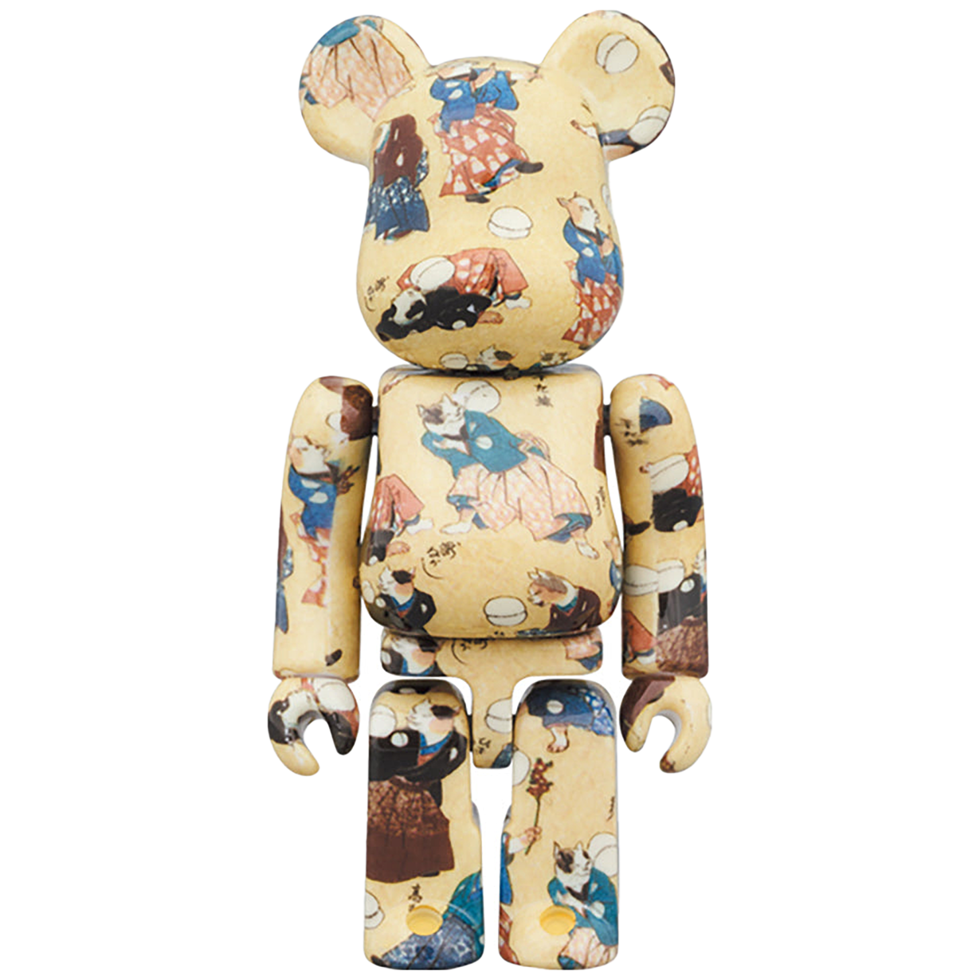 BE@RBRICK 歌川国芳 「流行猫の曲鞠」100％ & 400％