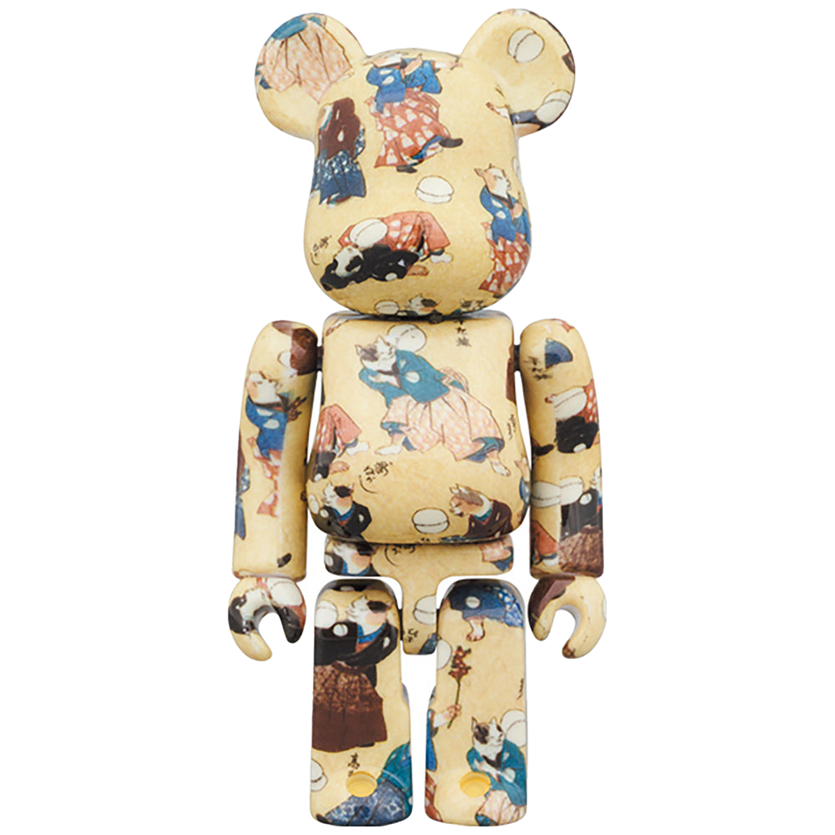 BE@RBRICK 歌川国芳 「流行猫の曲鞠」100％ & 400％