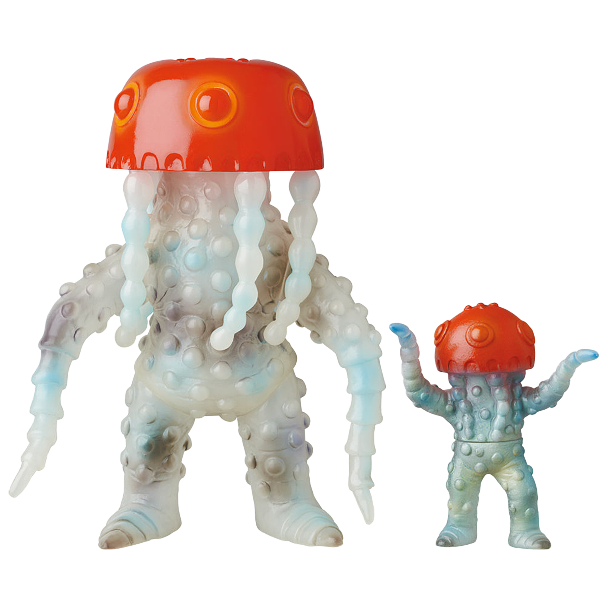 Onna Beni Kurage(New color)＋Mini Sofubi (from Android Kikaider)《Planned to be shipped in late Feb. 2023 / the order period is until November 30》