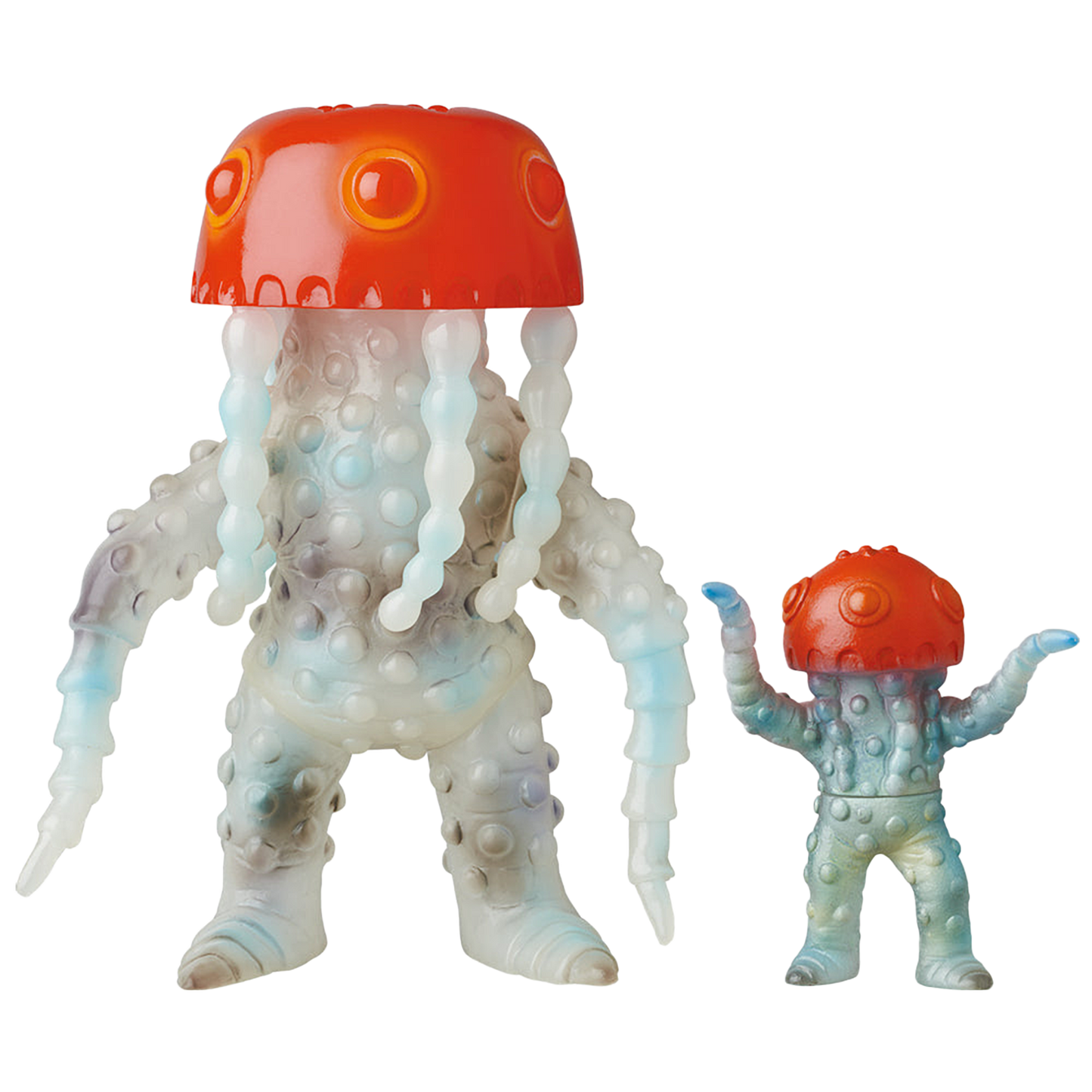Onna Beni Kurage(New color)＋Mini Sofubi (from Android Kikaider)《Planned to be shipped in late Feb. 2023 / the order period is until November 30》