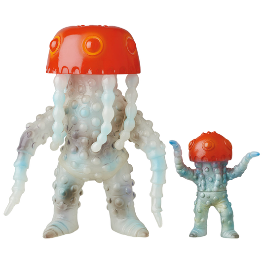 Onna Beni Kurage(New color)＋Mini Sofubi (from Android Kikaider)《Planned to be shipped in late Feb. 2023 / the order period is until November 30》