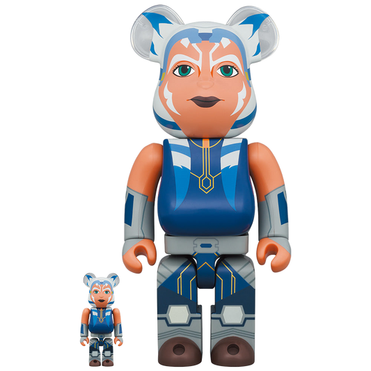 BE@RBRICK 阿索卡·塔诺（克隆人战争版）100% & 400%