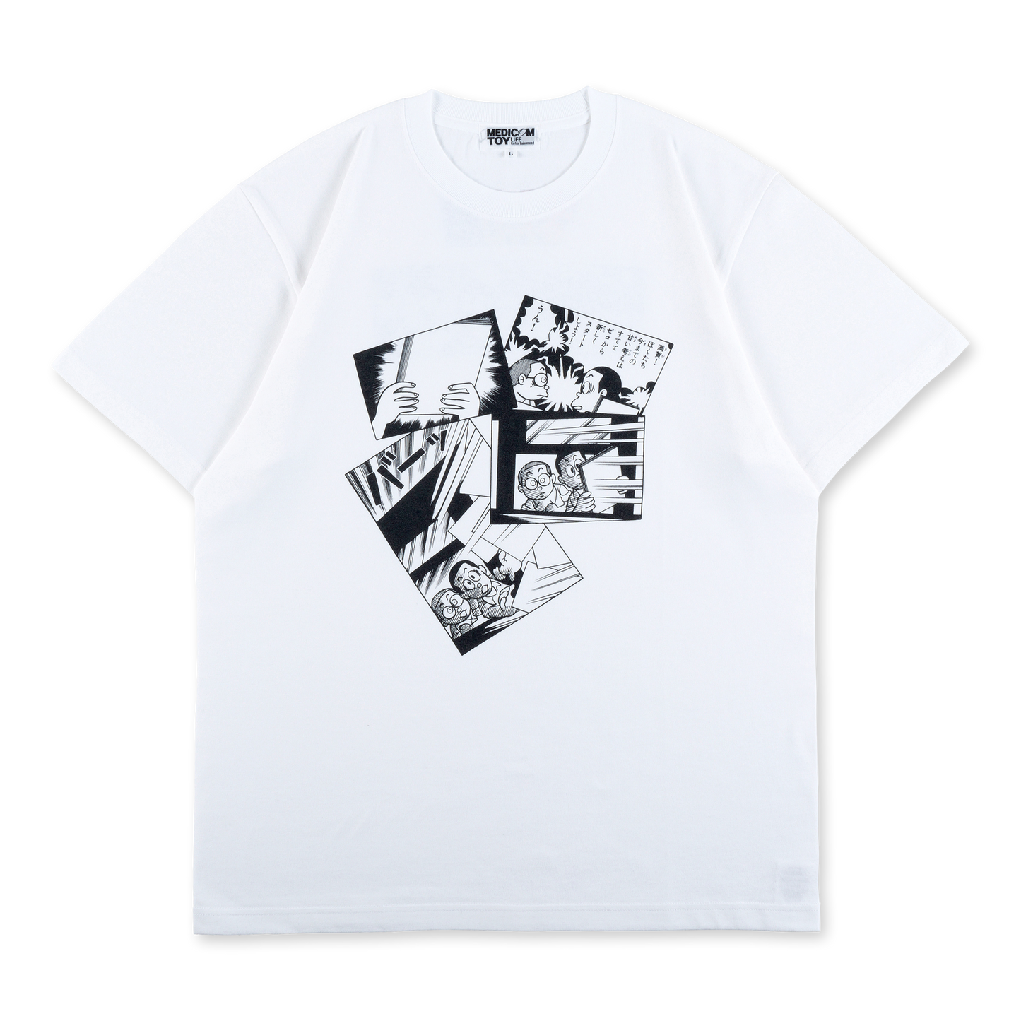 MLE まんが道 T-SHIRT まんが道ロゴ_0