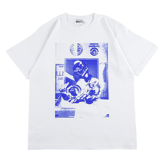 KOSUKE KAWAMURA TEE "CAMERA HEAD"