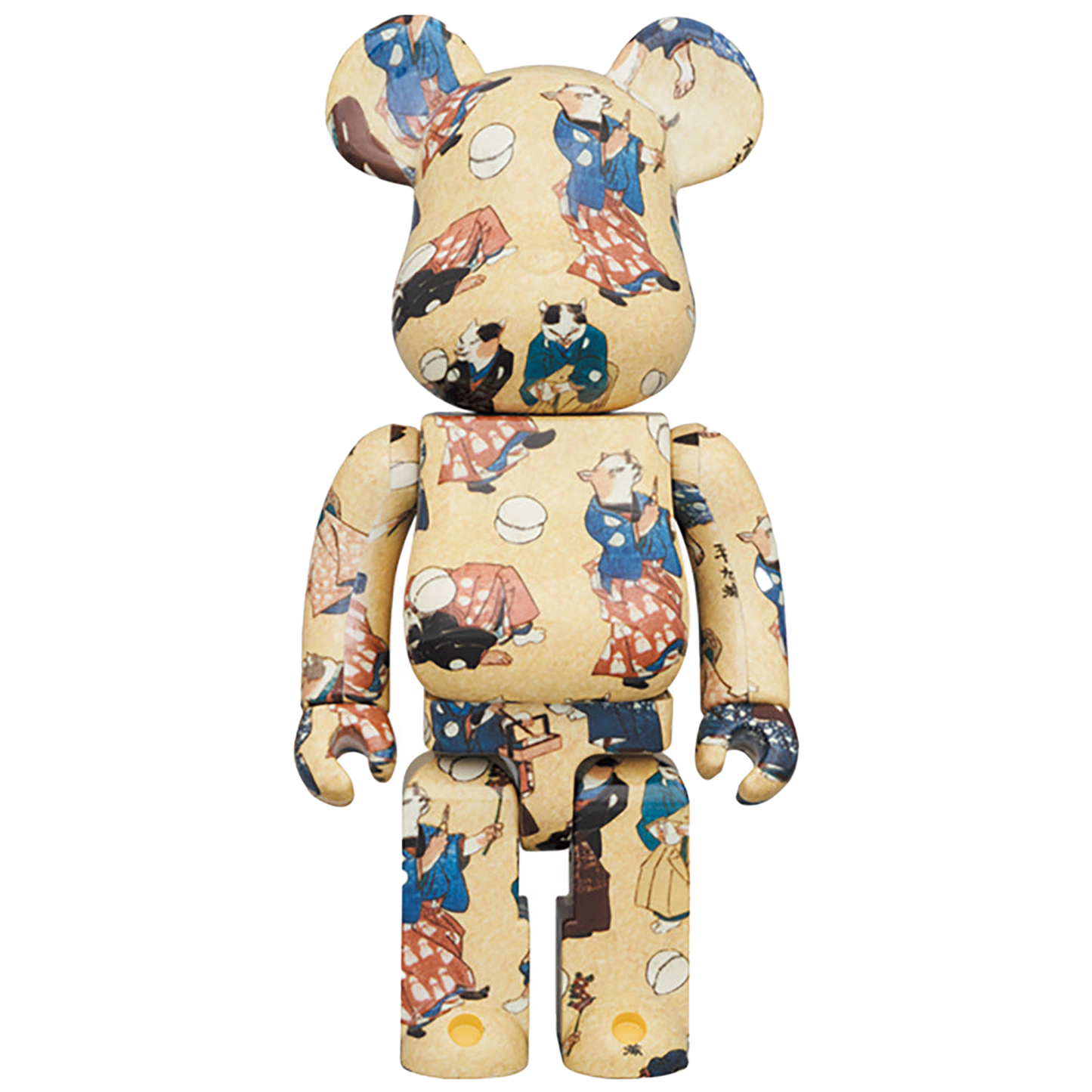 BE@RBRICK 歌川国芳 「流行猫の曲鞠」100％ & 400％