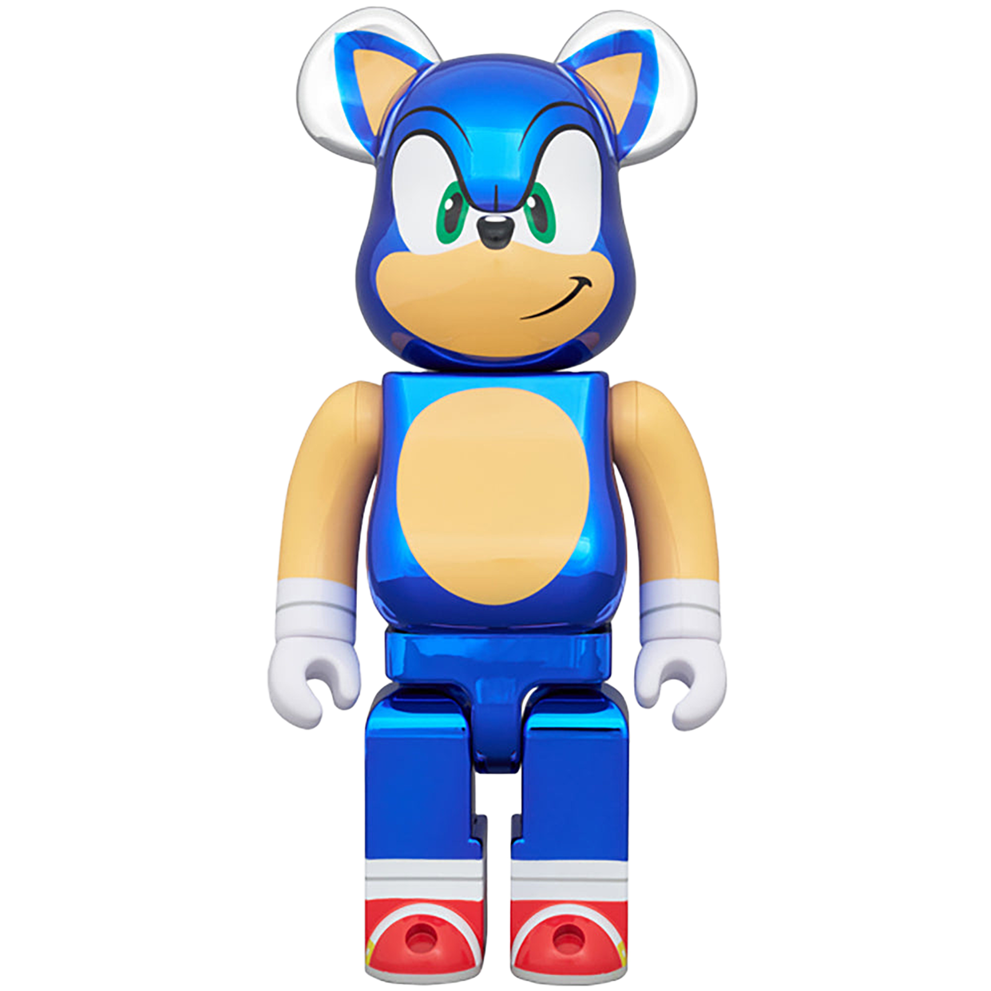 BE@RBRICK SONIC THE HEDGEHOG CHROME Ver. 100％ & 400％ | MEDICOM