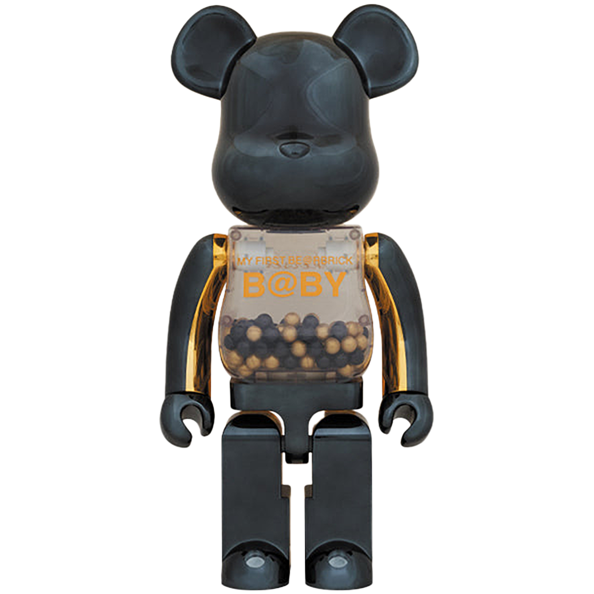 MY FIRST BE@RBRICK INNERSECT BLACK & GOLD Ver.1000％
