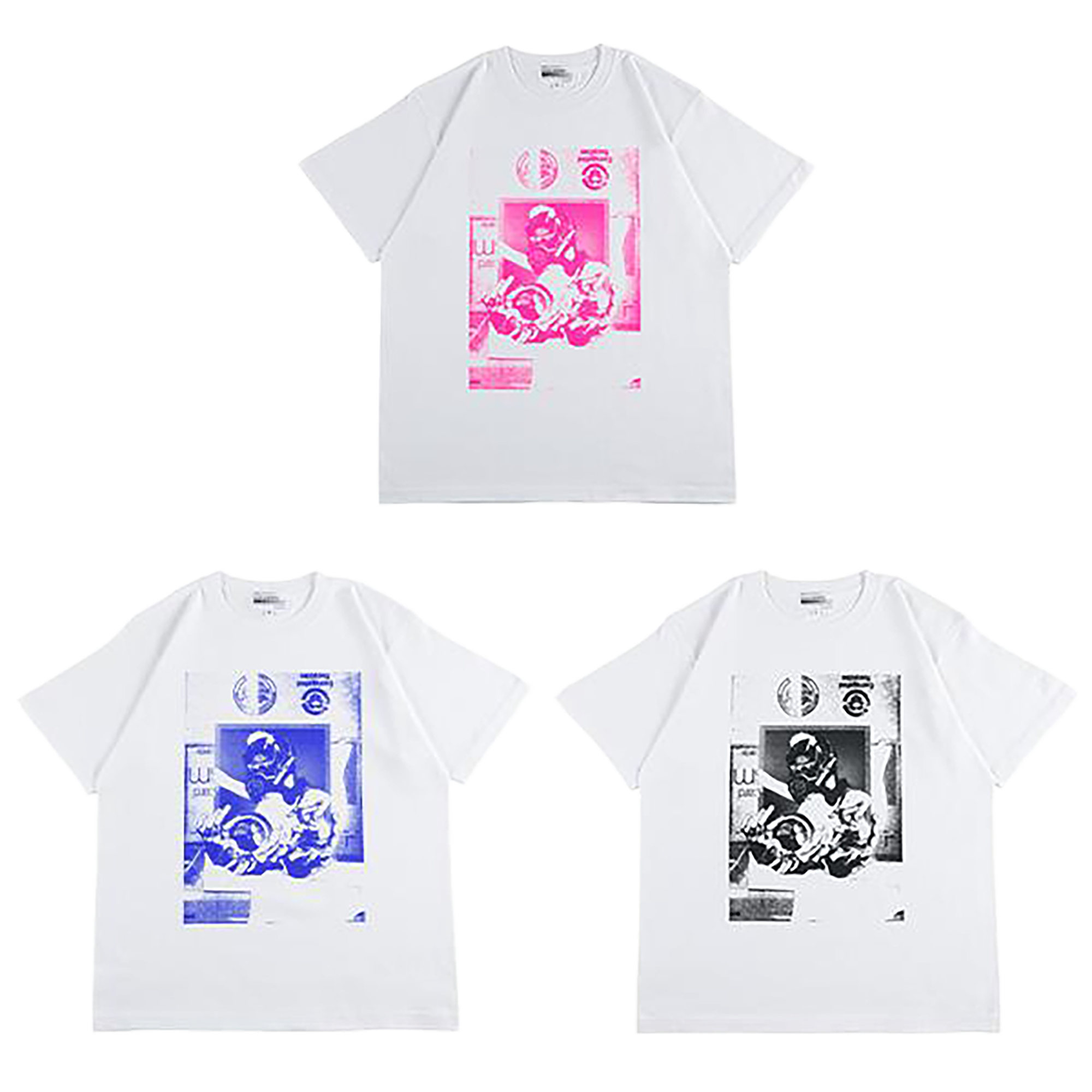 KOSUKE KAWAMURA TEE "CAMERA HEAD"